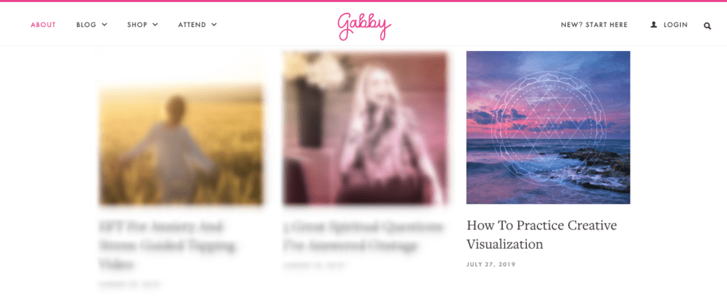 Gabby Bernstein Blog