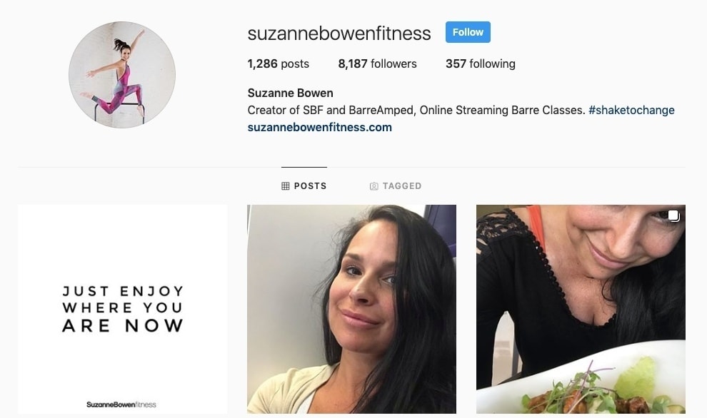 Suzanne Bowen - Instagram