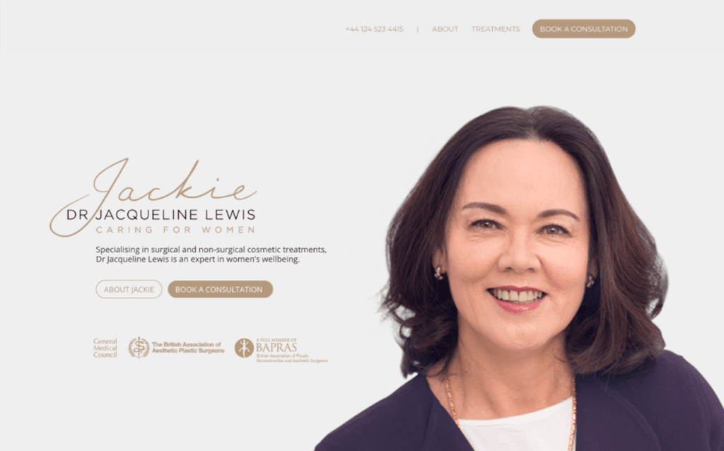 Dr. Jacqueline Lewis Website