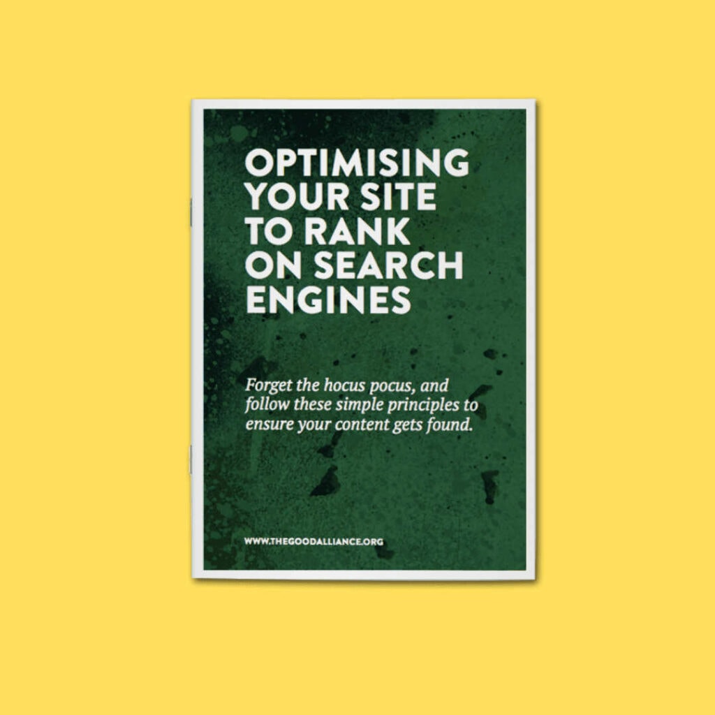 Optimising your site to rank on search engines